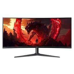 ACER 34" Монитор Nitro XZ340CUJ0bmiiphx, 3440x1440, VA, 120Гц, 2хHDMI, 1хDP, изогнутый, черный [um.cx0cd.001]