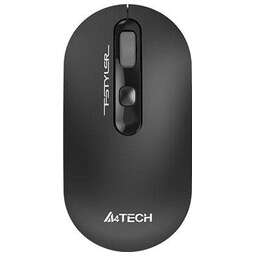 A4TECH Мышь Fstyler FG20 серый оптическая 2000dpi беспров. USB для ноутбука 4but (FG20 GREY)