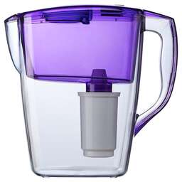 ГЕЙЗЕР Фильтр-кувшин для очистки воды Геркулес, сиреневый, 4л [62043]