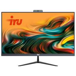 IRU 23.8" Моноблок Office 23IH6P Full HD, Intel Core i5 12400, 16ГБ DDR4, 512ГБ SSD, FreeDOS черный [2011983]