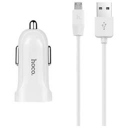 HOCO (6957531067788) Z2 White АЗУ 1USB 1.5A для micro USB