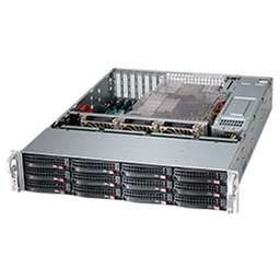 SUPERMICRO Корпус CSE-826BAC4-R920LPB 2U, LP, E-ATX, 920 Вт, 8x 3.5-inch SAS3/SATA3 HDD/SSD and 4x SAS3/SATA3/NVMe, черный
