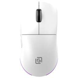 OKLICK Мышь беспроводная 900GMW, игровая, Bluetooth/Радио, оптическая, USB, 26000dpi, белый