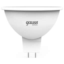 GAUSS Лампа LED GU5.3, софит, 9Вт, 10 шт. [11529]