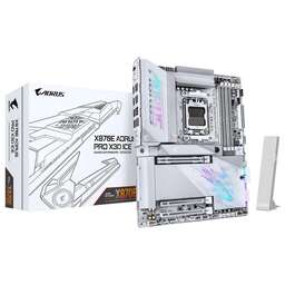 AORUS Материнская плата Gigabyte X870E PRO X3D ICE, RTL