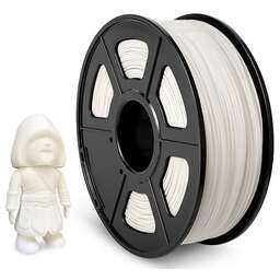 NV PRINT Филамент NVPRINT ABS White для 3D печати диаметр 1.75мм длина 330 метров масса 1 кг