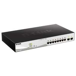 D-LINK Коммутатор 8PORT 10/100/1000 T/ X SFP DGS-1210-10MP/FL2A