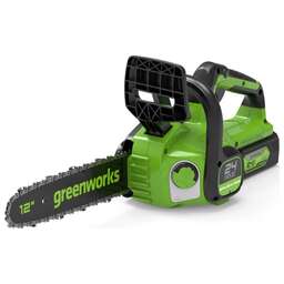 GREENWORKS Цепная пила GD24CS30, аккумуляторная, 24В, без АКБ, без ЗУ [2007007]