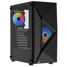 AEROCOOL Корпус ATX Player-G-BK-v1, Midi-Tower, без БП, черный