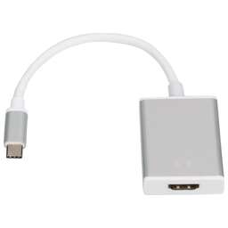 ATCOM (AT3888) TYPE-C (m) - HDMI 4K(f) 0.1М белый