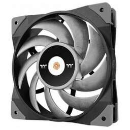 THERMALTAKE Вентилятор для корпуса Toughfan 12 Turbo 120х120x25 черный 4-pin 28.1дБ (CL-F121-PL12GM-A) Ret
