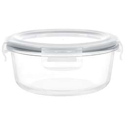 MASTER HOUSE Кратос-650 из жаропрочного стекла круглый с пластиковой крышкой 75727