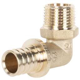 ROYAL THERMO Угольник аксиальный НР 20x1/2 (4)