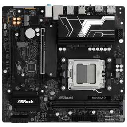 ASROCK Материнская плата B850M-X R2.0 Socket AM5 AMD B850 2xDDR5 mATX AC`97 8ch(7.1) 2.5Gg RAID+HDMI+DP