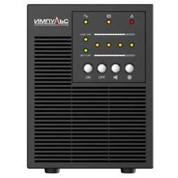 ИМПУЛЬС ИБП МИНИ 500, 500VA/400W, ONLN, SIN, LCD, RS232, RJ45/11, C13x3