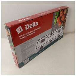 DELTA D-2207 трехконфорочная белый (8741007)
