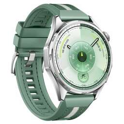 HUAWEI Смарт-часы Watch GT 6 Atum-B19W, 46мм, 1.47", зеленый/серебристый [55020fwd]