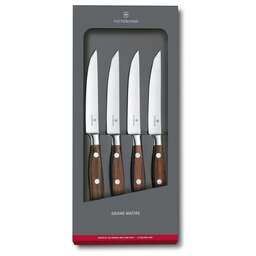 VICTORINOX Набор ножей кухон. Grand Maitre Steak 7.7240.4 (7.7240.4) компл.:4предм. дерево подар.коробка