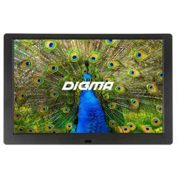 DIGMA Фоторамка 10.1" PF-1043 IPS 1280x800 черный пластик ПДУ Видео