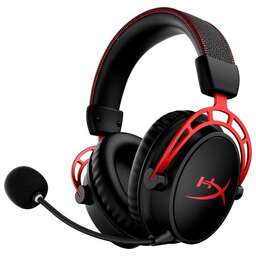 HYPERX Наушники с микрофоном Cloud Alpha Wireless (CA002) черный/красный 1.8м мониторные Radio оголовье (4P5D4AA)
