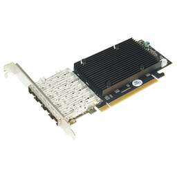 STLAB Сетевой адаптер N-750 4x25GbE, PCIe 4.0 x16, SFP28, Intel E810-CAM1, Network Adapter