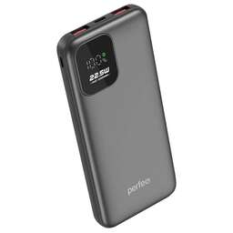 PERFEO (PF_E2077) - 10000 mAh/LED QC3.0/Type-C/2,черный