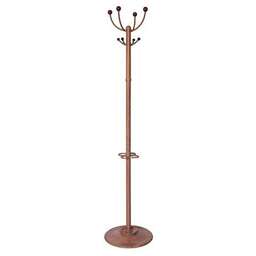 БЮРОКРАТ Вешалка напольная Квартет ЗД, вишня, 179см [квартет зд/cherry]
