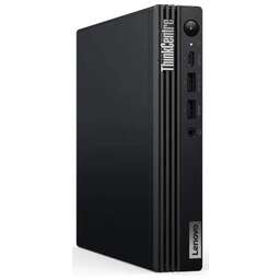 LENOVO Неттоп ThinkCentre Tiny M70q-5 Intel Core i7 14700T, DDR5 16ГБ, 512ГБ(SSD), Intel UHD Graphics 770, без операционной системы, черный [12td003uum]