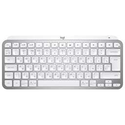 LOGITECH Клавиатура беспроводная MX Keys Mini Pale RUS - серый