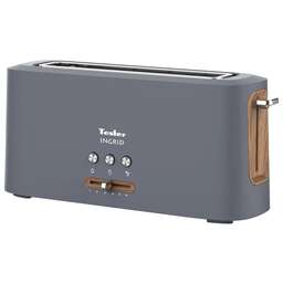 TESLER Тостер Ingrid TT-140, серый