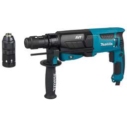 MAKITA Перфоратор HR2631FT патрон:SDS-plus уд.:2.4Дж 800Вт (кейс в комплекте)