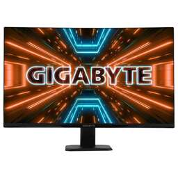 GIGABYTE 27" Монитор GS27QC, 2560x1440, VA, 165Гц, 2хHDMI, 1хDP, изогнутый, черный [20vm0-gs27qcbm-1ekr]