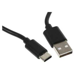 BURO Кабель USB Type-C (m) - USB A (m), 2м, 3A, черный [bu-usb-ac-2m]