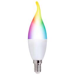 UNIEL (UL-00011655) LED-CW37-5W/RGBW/E14/230V/WF/FR PLS80WH