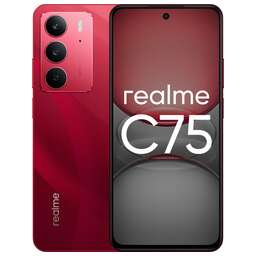 REALME Смартфон RMX3941 C75 128Gb 8Gb красный моноблок 3G 4G 2Sim 6.72" 1080x2400 Android 14 50Mpix 802.11 a/b/g/n/ac NFC GPS GSM900/1800 GSM1900 A-GPS microSD max2048Gb