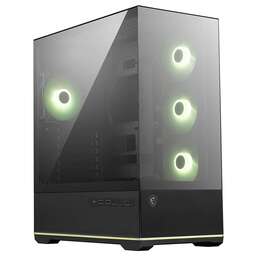 MSI Корпус MAG Pano 110R PZ черный без БП ATX 6x120mm 4x140mm 2xUSB3.0 audio AD bott PSU