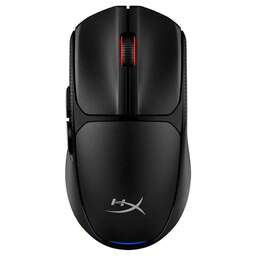 HYPERX Мышь беспроводная Pulsefire Fuse, игровая, Bluetooth, оптическая, USB, 12000dpi, черный [a1ky6aa]