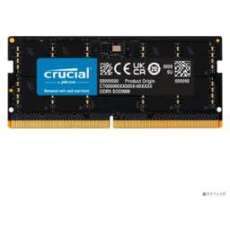 CRUCIAL Память DDR5 32GB 5600MHz CT32G56C46S5 RTL PC5-44800 CL46 SO-DIMM 262-pin 1.1В single rank Ret