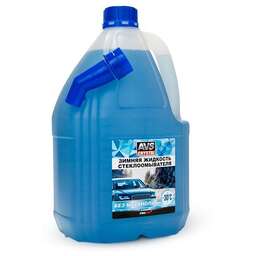 AVS CRYSTAL Зимняя жидкость стеклоомывателя -30С (ПЭНД) 4 л AVS AVK-404