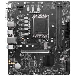 MSI PRO H610M-E DDR4 {H610, LGA1700, 2 DDR4, 1 PCI-Ex16, 1 PCI-Ex1, 1 M.2, 4 SATA3.0, 4 USB3.2Gen1, 8 USB 2.0}