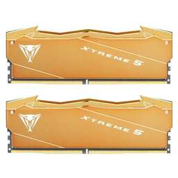 PATRIOT Оперативная память Viper Xtreme 5 VXA532G6432K DDR5 - 2x 16ГБ 6400МГц, DIMM, Aurum, Ret