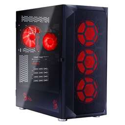 BLOODY Компьютер BD-PC RB65C2 AMD Ryzen 5 7500F, DDR5 32ГБ, 1ТБ(SSD), AMD Radeon RX 7700XT - 12 ГБ, Windows 11 Home, черный [2111350]