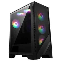 MSI Корпус MAG Forge 120A черный без БП ATX 2x120mm 2xUSB3.0 audio bott PSU