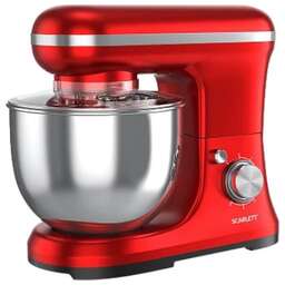 SCARLETT SC-SM10S51 планетарный 1400Вт чаша 5.2л красный