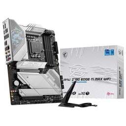 MSI Материнская плата MPG Z790 EDGE TI MAX WIFI Soc-1700 Intel Z790 4xDDR5 ATX AC`97 8ch(7.1) 2.5Gg RAID+HDMI+DP