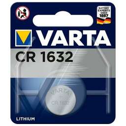 VARTA Батарея Electronics Lithium CR1632 (1шт) блистер