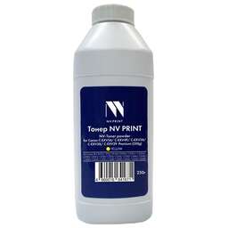 NV PRINT Тонер + девелопер NVP для Canon C-EXV54, C-EXV51, C-EXV49, C-EXV34, C-EXV28, C-EXV29 Premium (250г) Yellow совместимый