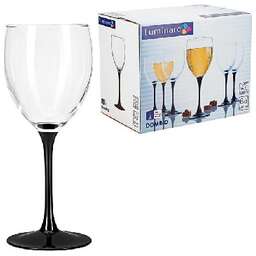 LUMINARC ДОМИНО наб. фужеров для вина 6шт 350мл (J0015)
