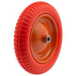 PALISAD Колесо полиуретановое 3.00-8, длина оси 90 мм, подшипник 20 мм 68976