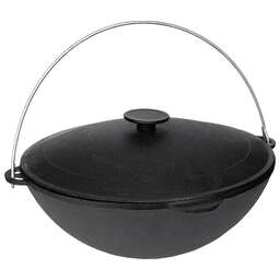 ГАРДАРИКА 1608-3 Туризм чугунный походный татарский 8,0л и крышкой д.36см